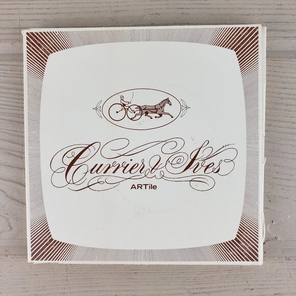 Galaxy Collection Currier & Ives Art Tile NWT - Picture 4 of 6